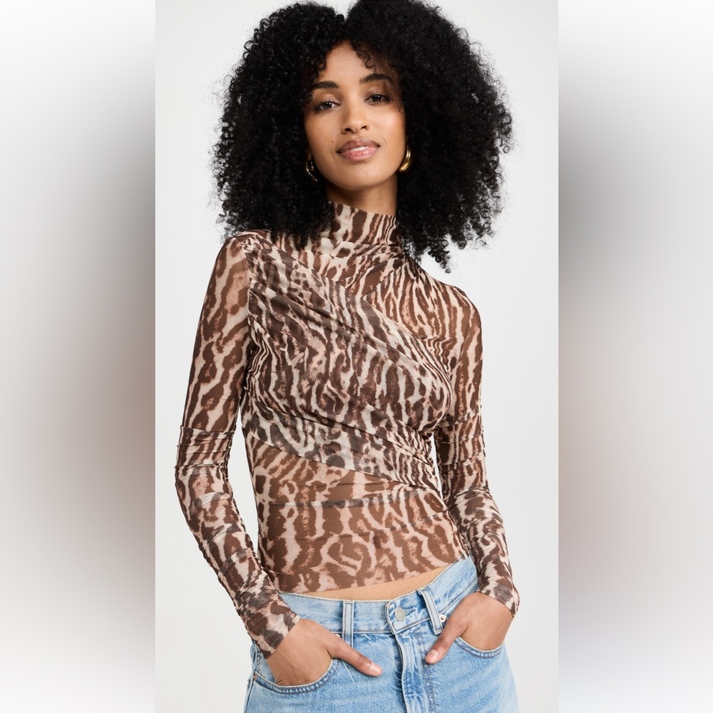 Ser.o.ya Sana Leopard Top